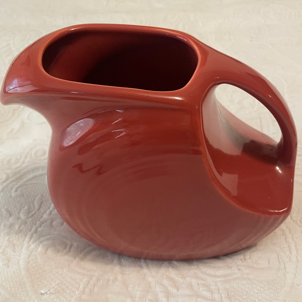 Fiesta pitcher cinnabar